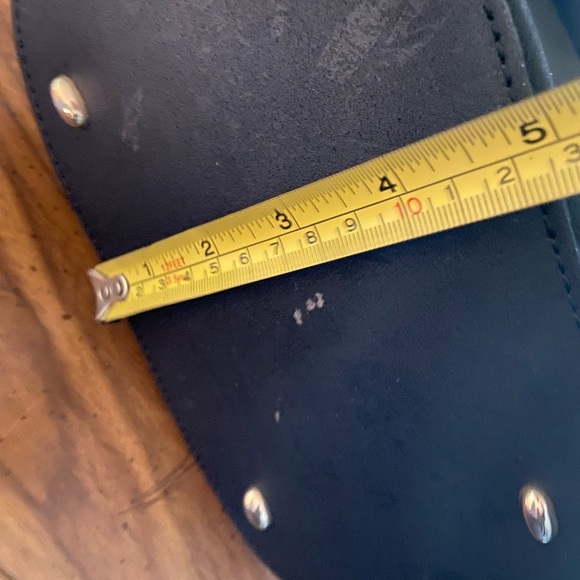 CELINE Paris Black Tote Shoulder Bag with Gold Plates Classic Authenticated - Picture 16 of 16